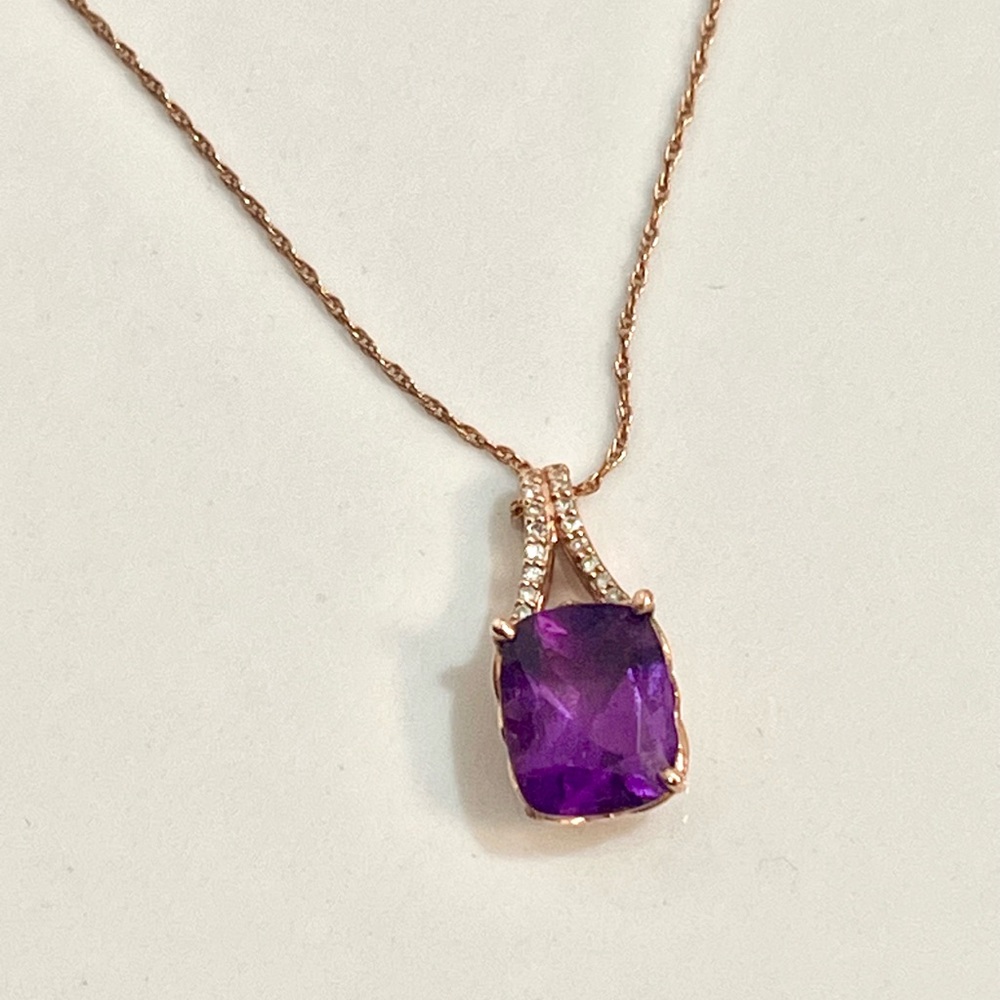 Helzberg Diamonds 14k Rose Gold Necklace